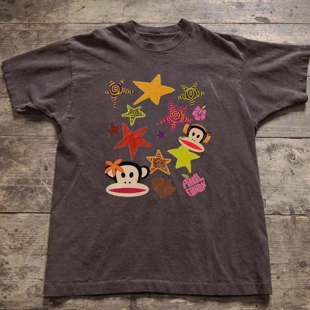 1990S Paul Frank Monkey Tee With A Funky